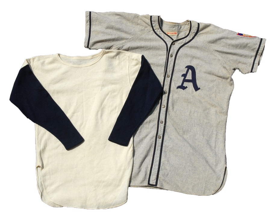 Baseball Equipment - 1951 Gus Zernial Philadelphia Athletics Game Worn Jersey