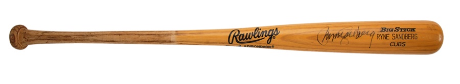Baseball Equipment - 1992 Ryne Sandberg Game Used Bat