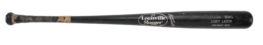 Baseball Equipment - Barry Larkin Game Used Bat