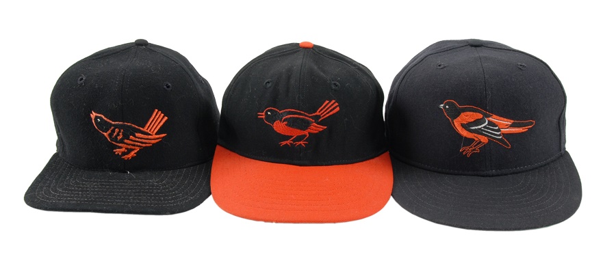 The Tommy Wittenberg Collection - Baltimore Orioles Cap Collection (12)
