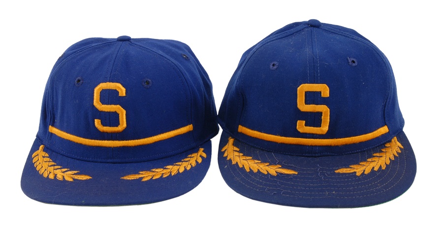Seattle Pilots and Mariners Cap Collection (8)