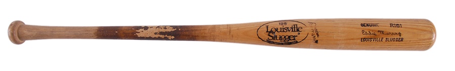 Baseball Equipment - 1984-85 Eddie Murray Game Used Bat