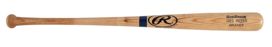 Baseball Equipment - 1998 Greg Maddux Game Used Bat