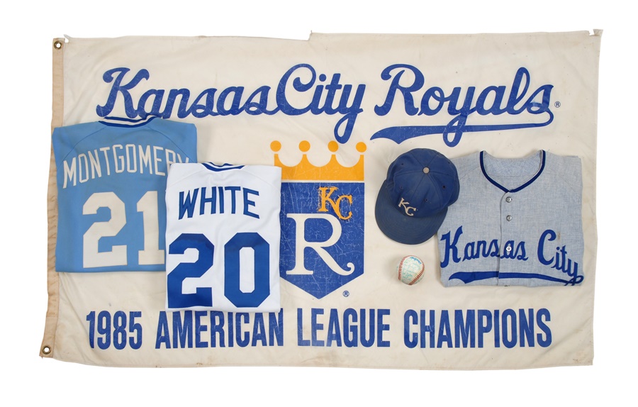 Baseball Equipment - Kansas City Royals Game Worn Jerseys Plus More