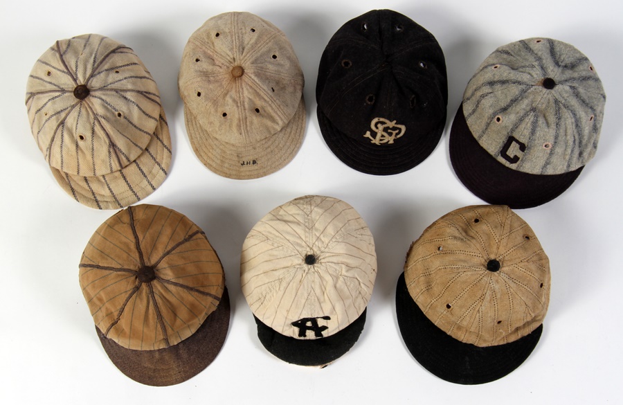 - Early Baseball Cap Collection (7)