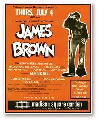 Apollo Collection - 1974 James Brown Handbill