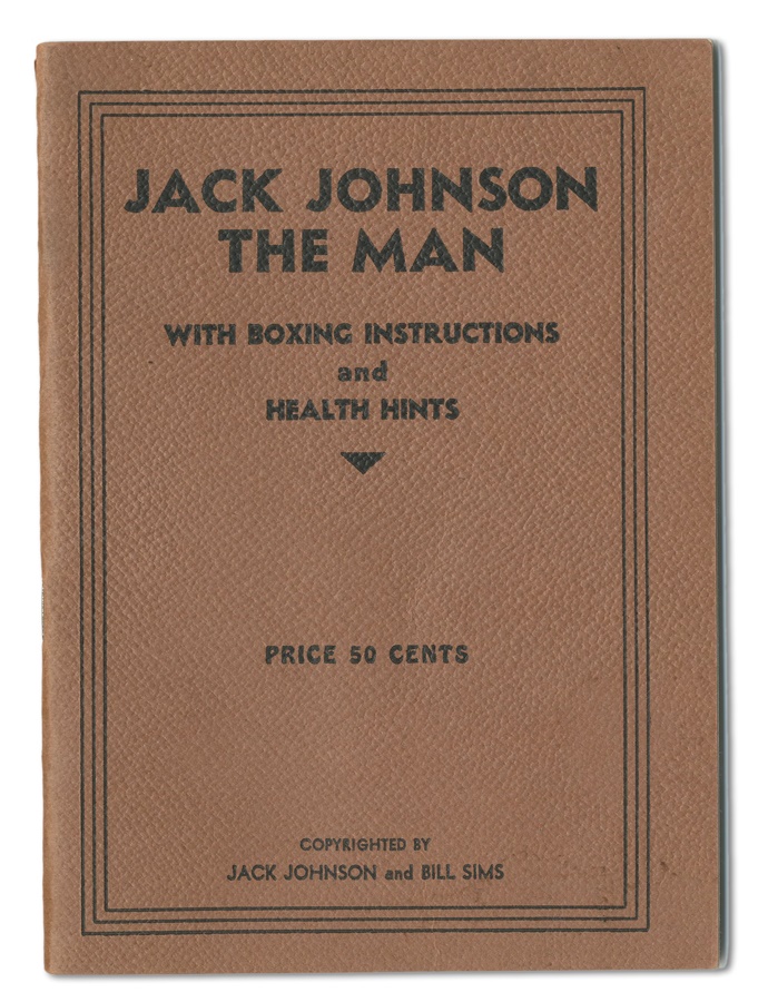 Muhammad Ali & Boxing - "Jack Johnson The Man" Book