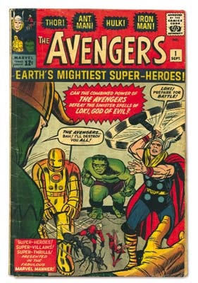 - Avengers #1 Comic Book