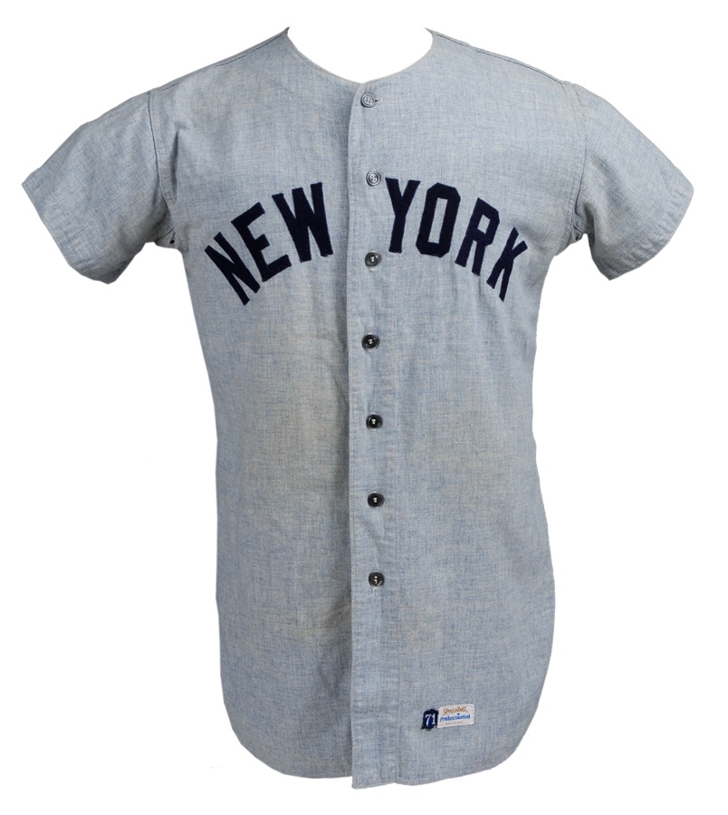 NY Yankees, Giants & Mets - 1971Elston Howard New York Yankees Coaches Jersey