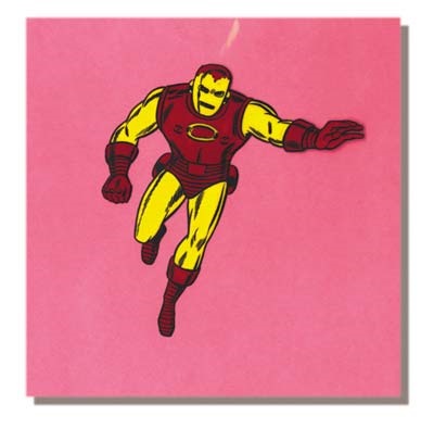 - The Invincible Iron Man Original Animation Cel