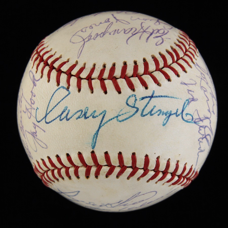 Baseball Autographs - 1963 New York Mets Team Signed Baseball