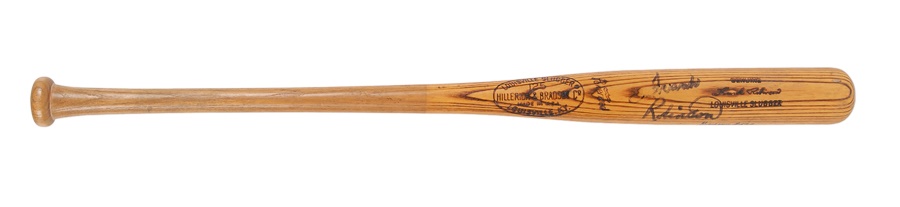 Baseball Equipment - 1971 Frank Robinson 500th Career Homerun Bat