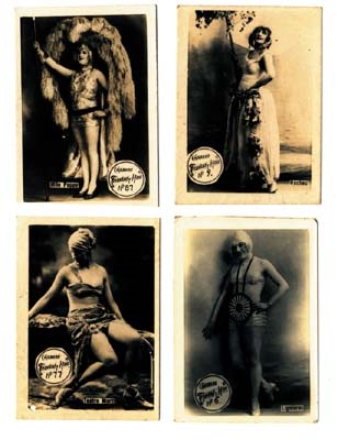 1930's Comic Character Erotic Cards Complete Set of 48
