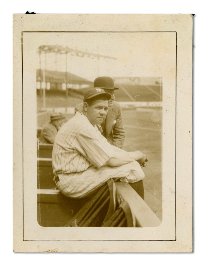 - Exceptional Babe Ruth Snapshot