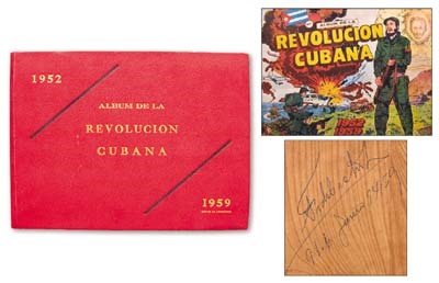 - 1959 Fidel Castro Signed Cuban Revolution Album