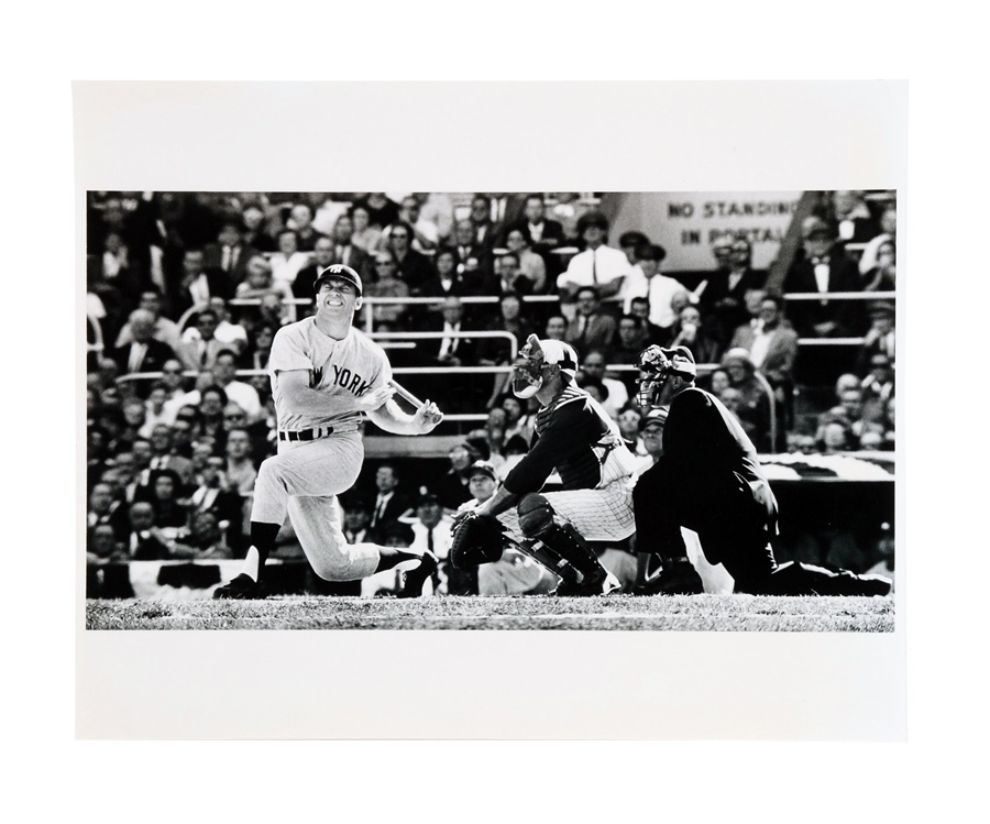 The Robert Riger Collection - Mickey Mantle "Pain" by Robert Riger