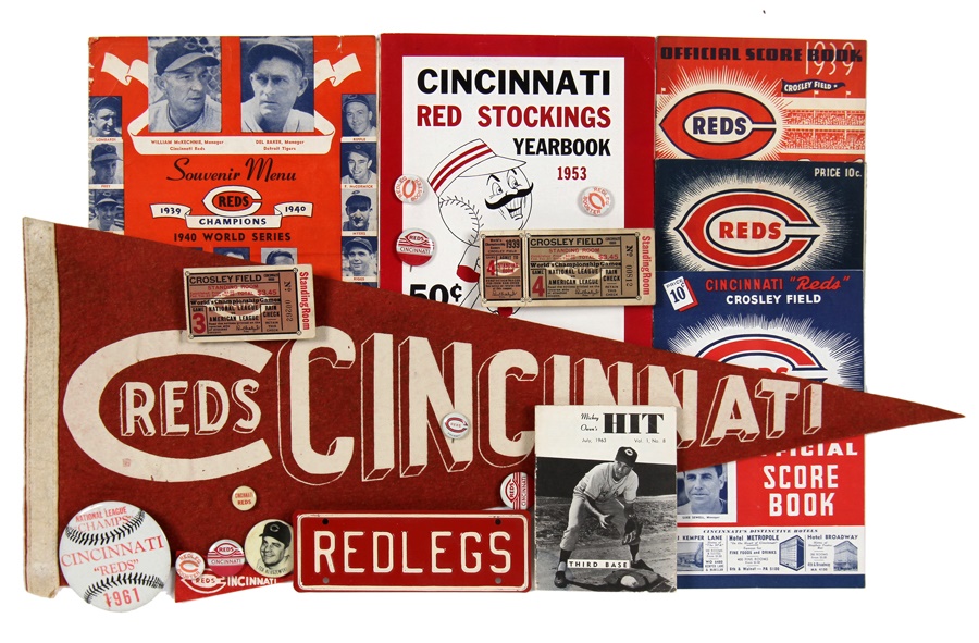 The Cooperstown Collection - Cincinnati Reds Memorabilia Collection