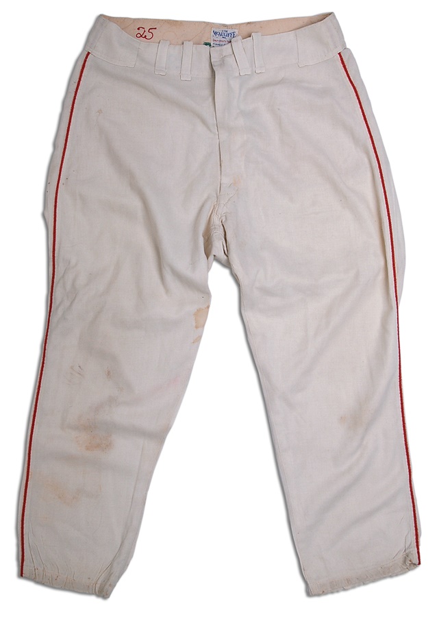 - 1967 Tony Conigliaro Boston Red Sox Game Worn Pants