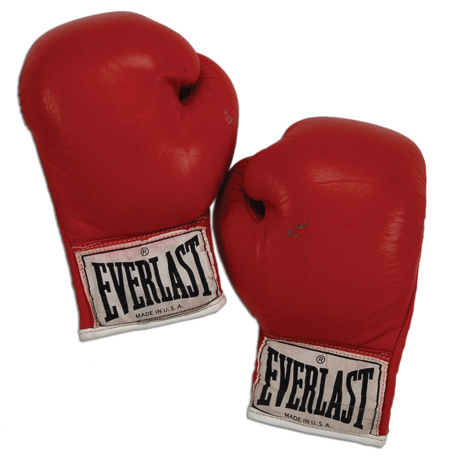 The Steve Lott Boxing Collection - Mike Tyson's Fight Gloves - Tony Tucker Match