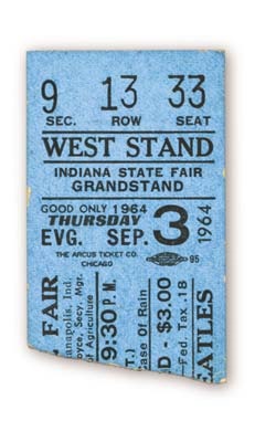 - September 3, 1964 Ticket