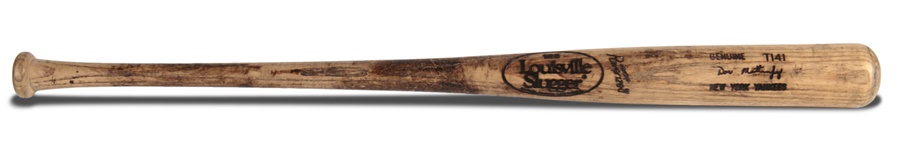 NY Yankees, Giants & Mets - Don Mattingly Game Used Bat