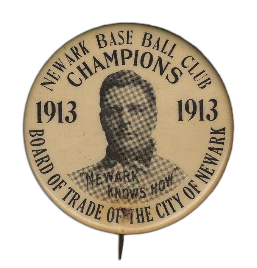- 1913 Harry Davis Newark Baseball Club Championship Pin