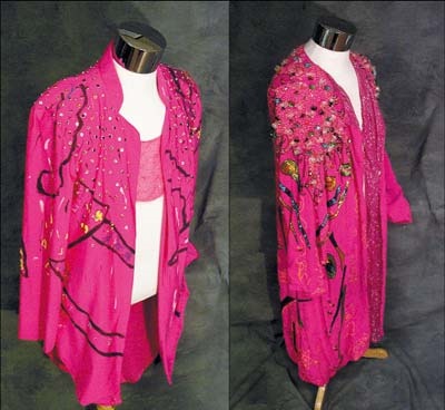 1985-86 Eric Carr Original KISS Costumes From Asylum Tour