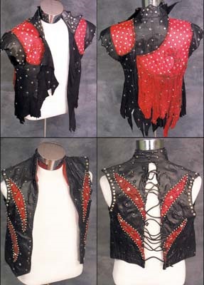 1984-85 Original Gene Simmons KISS Vests (2)