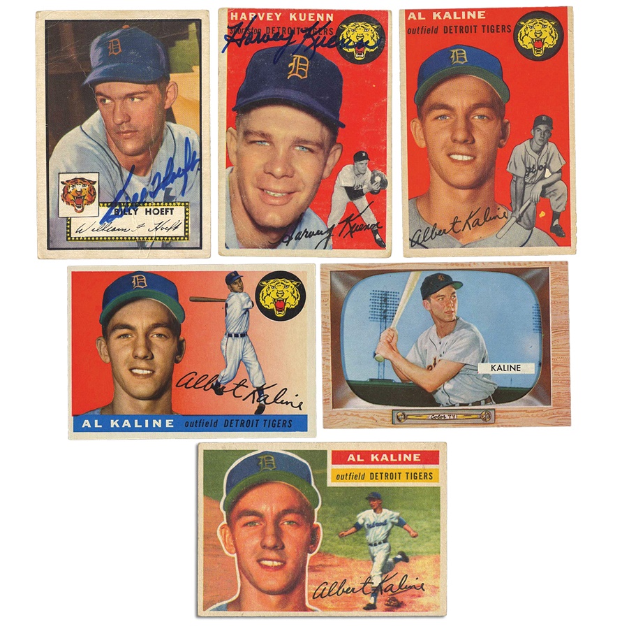 - Run of Detroit Tigers Baseballs Cards - 1949 to 1984 (1200+)