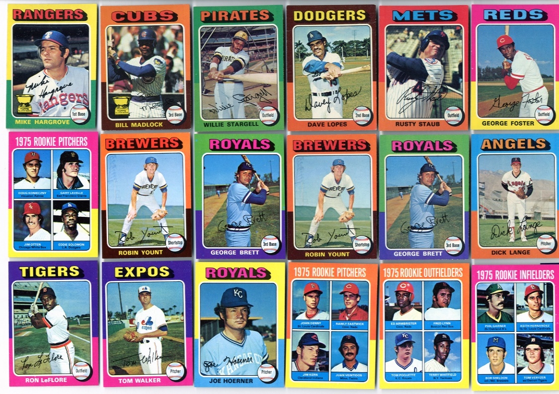 - 1975 Topps Complete Sets (2)