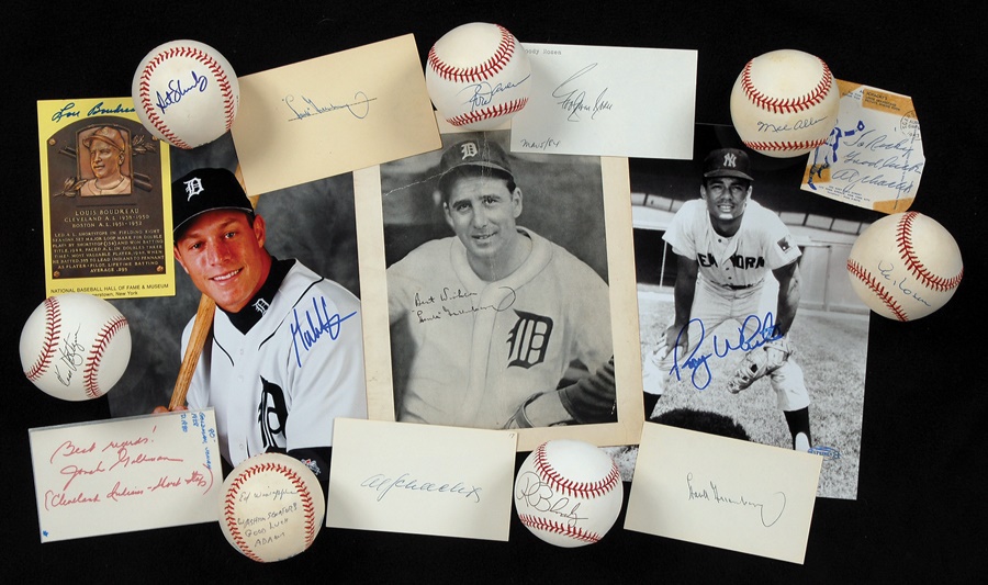 - Jewish Players Signed Baseballs and More