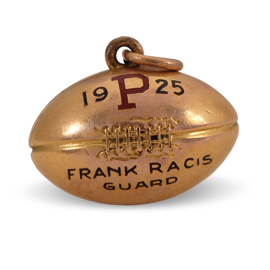 - 1925 Pottsville Maroons World Championship Football Pendant