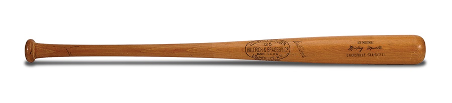 - 1953 Mickey Mantle New York Yankees Game Bat