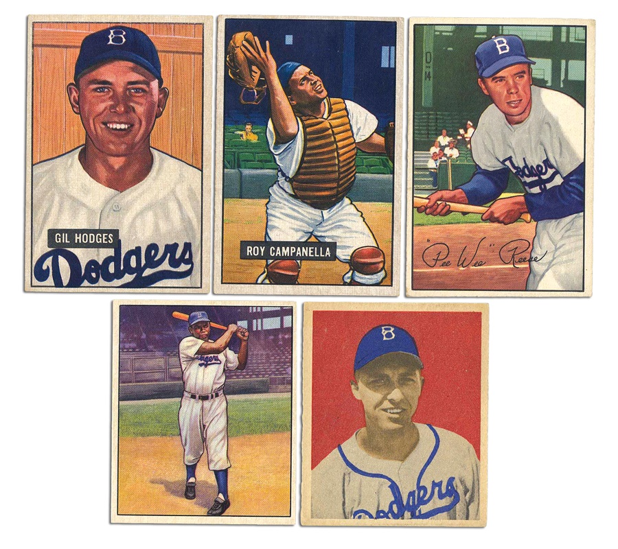 - 1948-1955 Bowman Dodgers Collection (93)