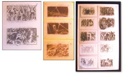 - 1978 Gene Simmons Personally Owned Storyboard Sketches