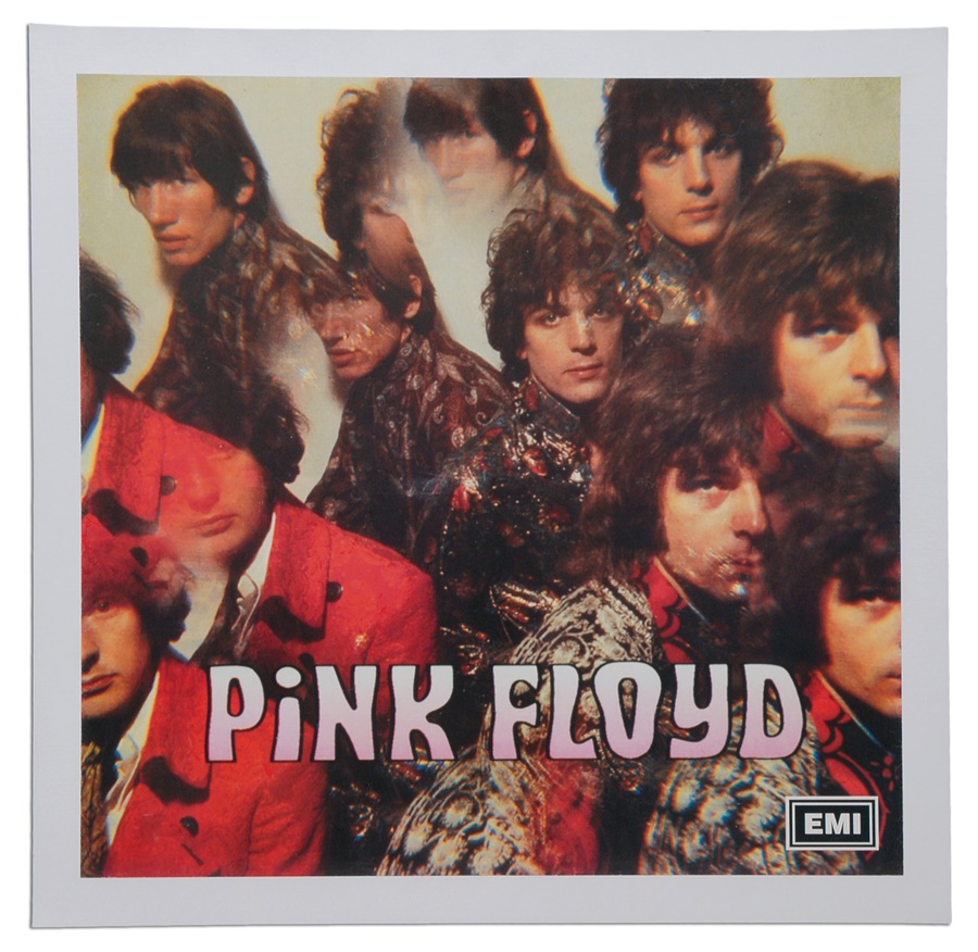 - Early Pink Floyd Poster Mounted on Linen