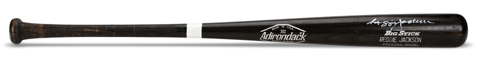 Baseball Equipment - 1980 Reggie Jackson Signed Game Used Bat