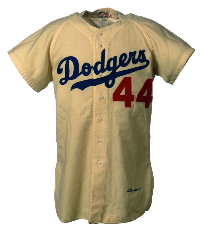 - 1954 Don Bessent Brooklyn Dodgers Game Worn Spring Training Jersey