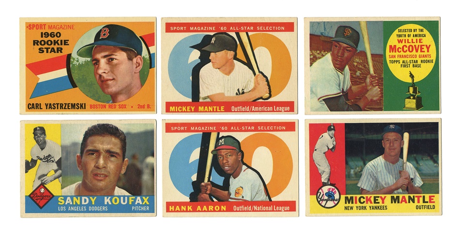 - 1960 Topps Baseball Complete Set