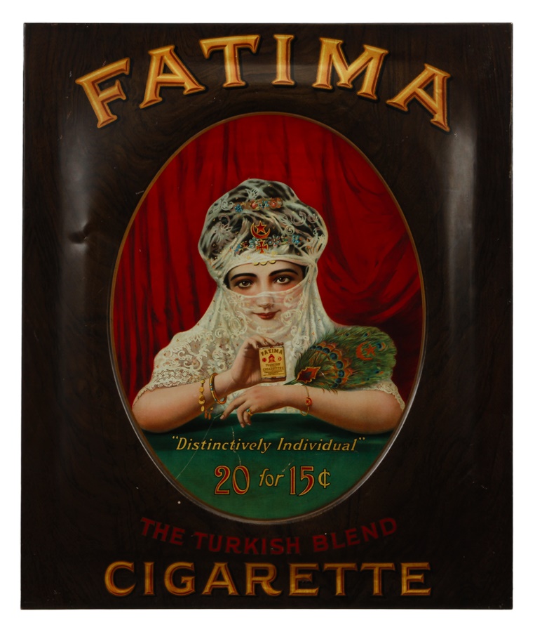 - Metal Fatima Advertising Sign