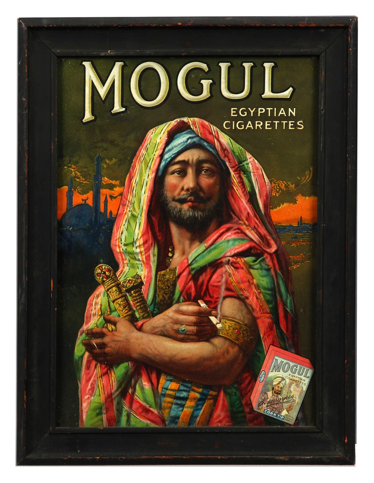 Mogul Cigarettes Advertising Sign