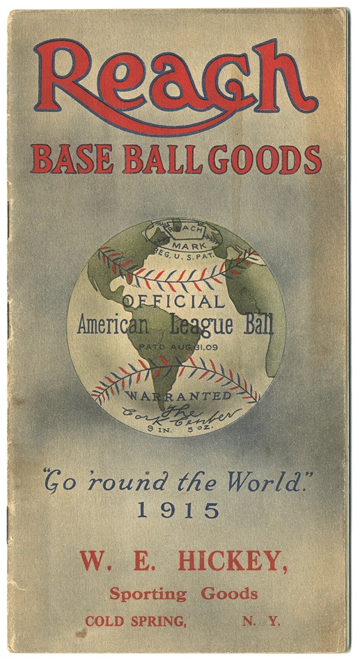 - 1915 Reach Base Ball Goods Catalog