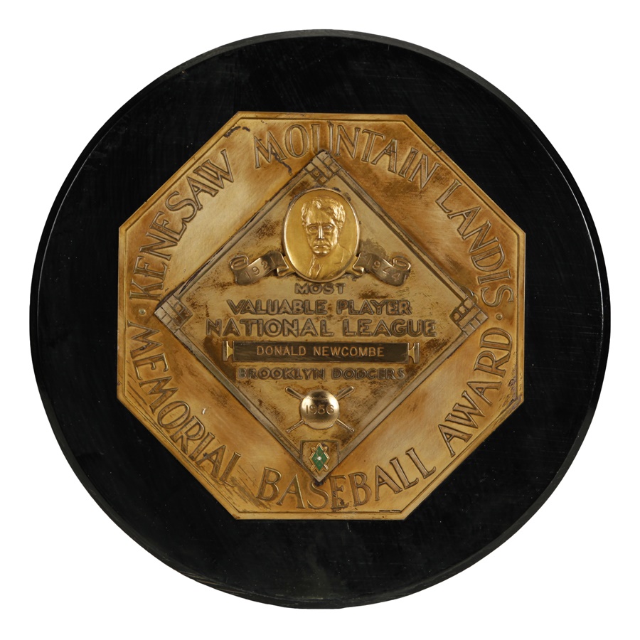 - 1956 Don Newcombe National League Most Valuable Player Award
