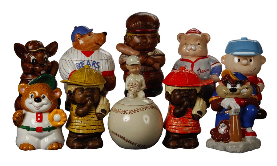 Baseball Cookie Jar Collection (18)