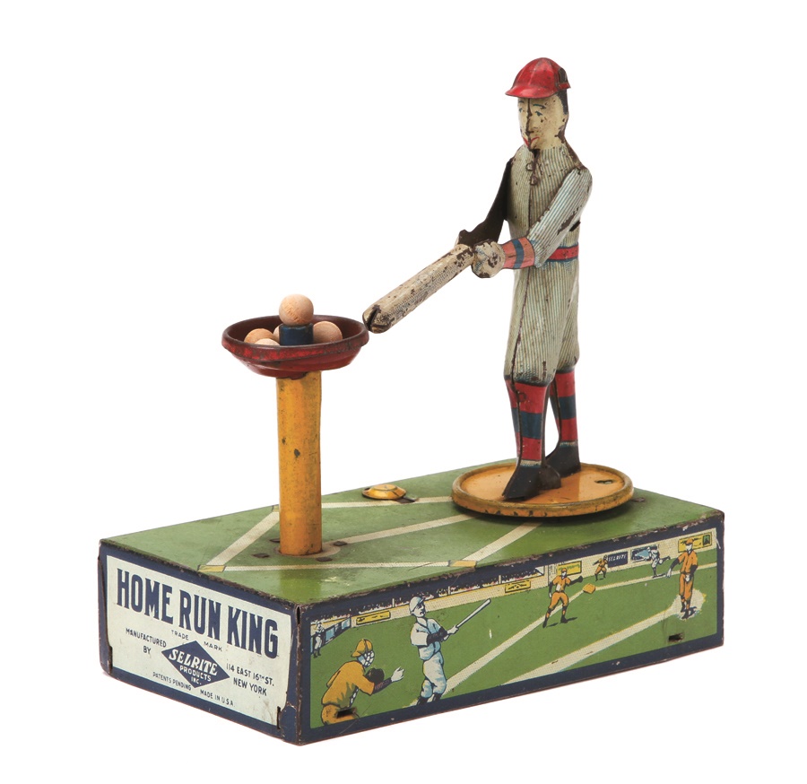 - Frank Frisch Home Run King Wind-Up Toy In Original Box