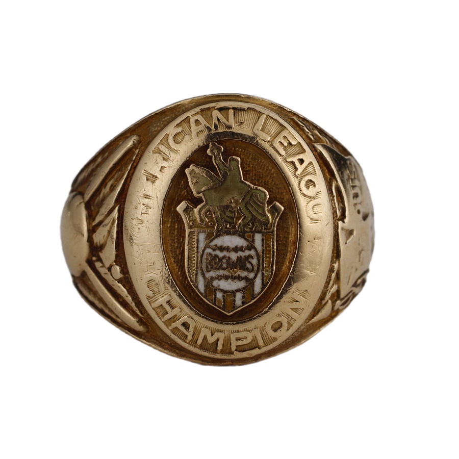 - 1944 St. Louis Browns American League Championship Ring