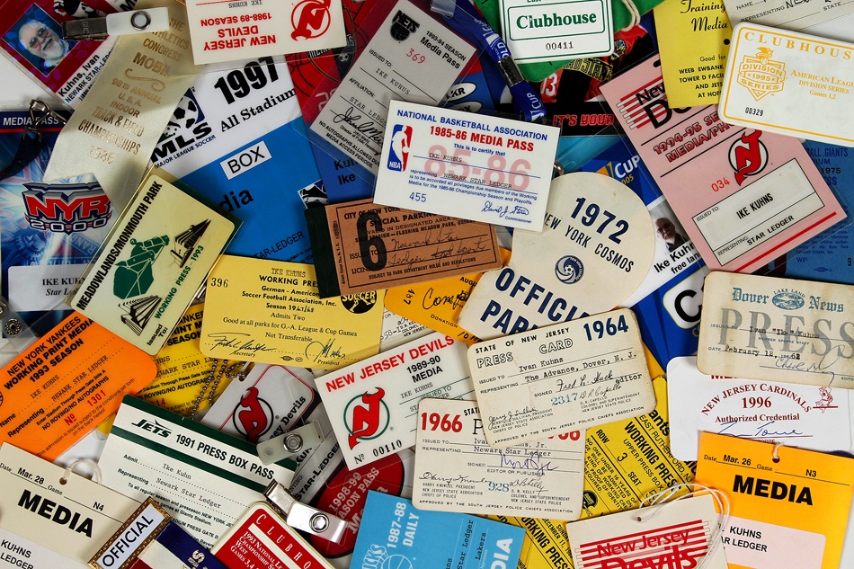 1960s-90s Press Badges Collection (235)