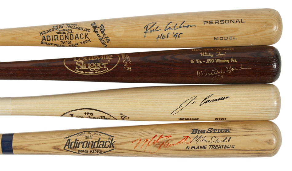 Hall of Famers and More Signed Bats and Photographs (25)