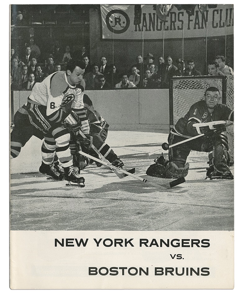 - 1951-1966 NY Rangers Game Programs (131)