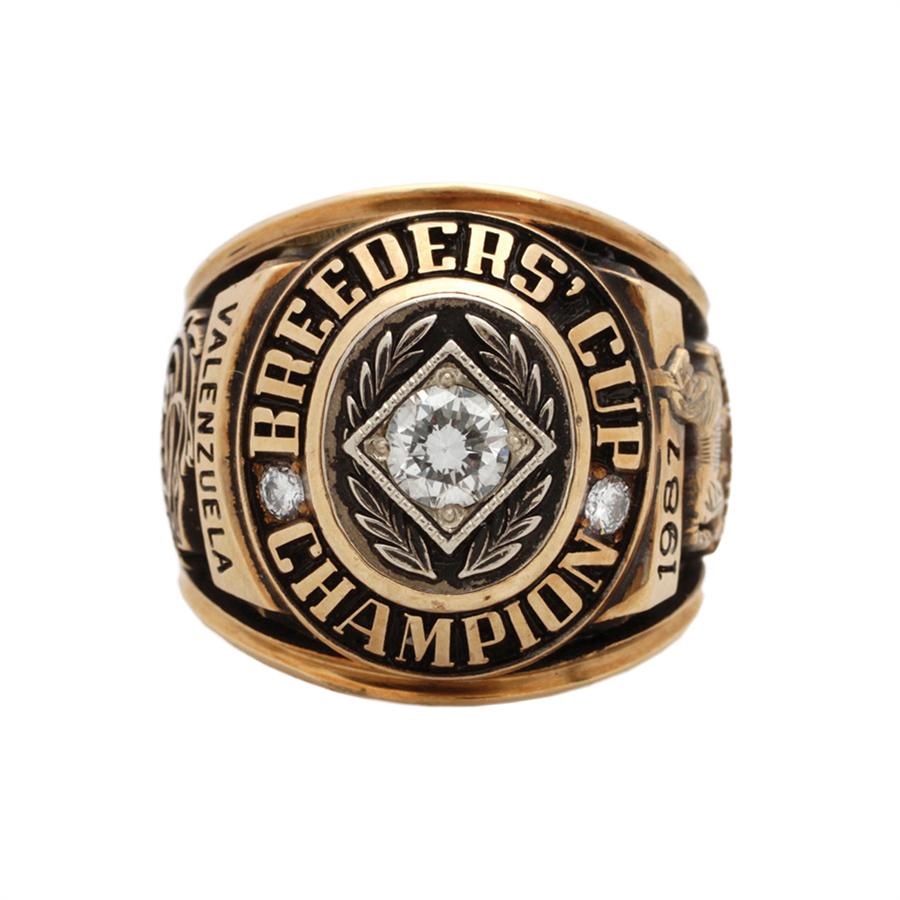 - 1987 Breeders Cup Championship Ring